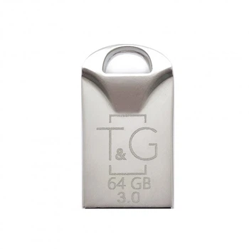 Флешка T&G 64 GB 106 Metal Series USB 3.0 Silver (TG106-64G3)
