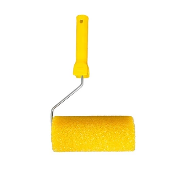 Валик малярный структурный MASTERTOOL Moltopren Decor 80/180 мм Ø 6 мм с ручкой 92-6103