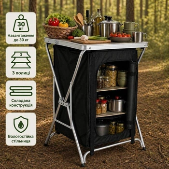 Стол-тумба складная компактная для пикника Ranger Folding