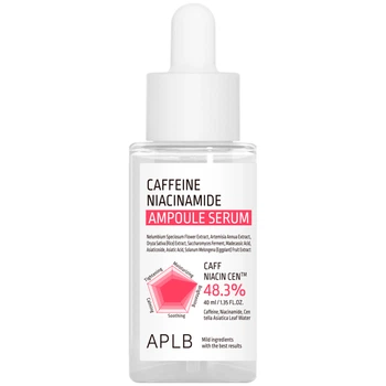 Ампульная сыворотка для выравнивания тона кожи с кофеином и ниацинамидом APLB Caffeine Niacinamide Ampoule Serum, 40 мл