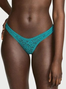 Трусики танга жіночі Victoria's Secret 878499353 S Бірюзові (1160951685)