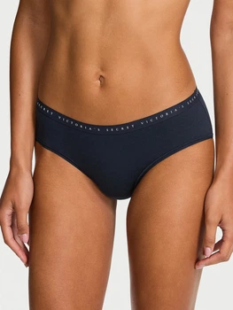 Трусики сліпи жіночі бавовняні Victoria's Secret 458562082 XS Сині (1160943148)