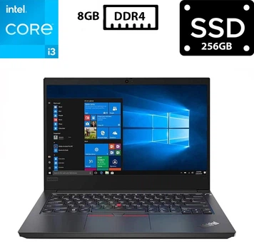 Ноутбук Lenovo ThinkPad E14 Gen 2 14" TN 1920x1080 Core i3-1115G4 3.00GHz 8GB DDR4 SSD 256GB UHD Graphics Камера (LE14G2i3TNR8S256B) Б/В