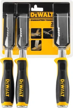 Zestaw dłut DeWalt do drewna 18 mm, 22 mm, 25 mm 3 szt. (DWHT0-16148)