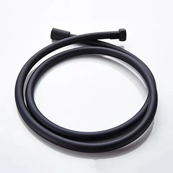Шланг для душа силиконовый Koer KB-0803-150-05 (150 см) черный матовый (KR4845)