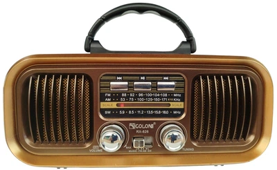 Радіоприймач GOLON RX-826 BlueTooth зі змінним аккумулятором 18650