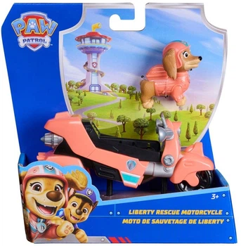 Машинка Spin Master Paw Patrol Basic Vehicle Liberty 1310696 з фігуркою (681147095335)