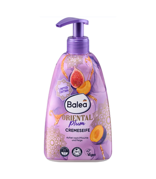 Крем мыло с дозатором Balea Cremeseife Oriental Plum Восточная слива, 500 мл. (4066447863222)