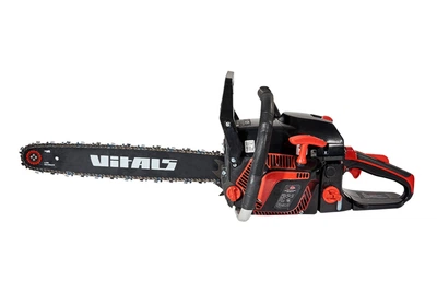 Бензопила VITALS BKZ 523n (52 cc 2кВт. шина 18", цепь 325-1,5-72зв. квад. зуб) с подкачкой, плавный пуск для бензопилы