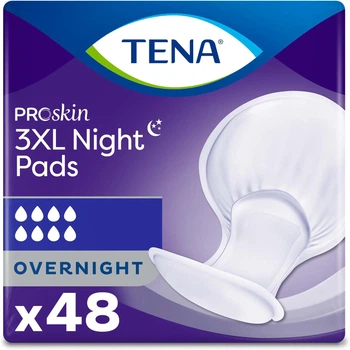 Прокладки Tena 3XL поглощение на ночь для мужчин и женщин 48 шт