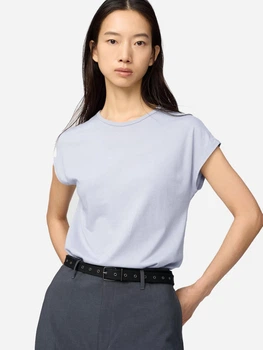 Футболка хлопковая женская Uniqlo 858531345 M Сиреневая (1159863290)