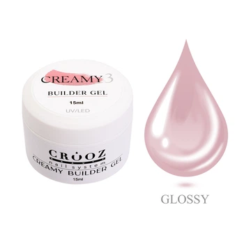 Гель для наращивания и укрепления Crooz №03 Creamy Builder Gel 15 мл