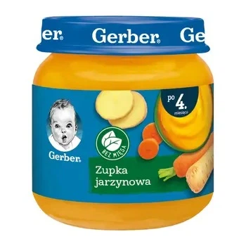 Овочевий суп-пюре Gerber без м’яса, з 4 місяців, 125 г
