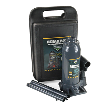 Домкрат ARMER 6т гидравлический, пластиковый кейс, H=215/400 ( ARM-6PVC )