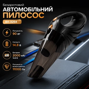 Бездротовий автомобільний пилосос BX-3254