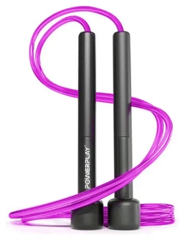 Скакалка PowerPlay 4201 Basic Jump Rope Рожева (2,8m.) (PP_PP_4201_Pink)
