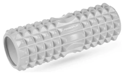 Массажний ролик (ролер) PowerPlay 4405 EVA Massage Roller Сірий (33x12см.) (PP_PP_4405_Grey)