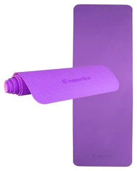 Килимок для фітнесу inSPORTline Doble 173x61x0,6 cm - фіолетово-рожевий (ISL_18237-2)
