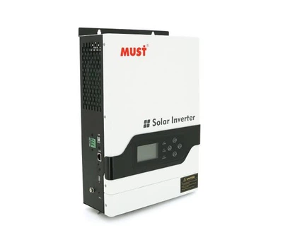 Інвертор гібридний MUST PV18-3224VPM II, 3200W, 24V, ток заряда 60A, 160-275V, MPPT (60А, 30-160 Vdc)