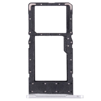Держатель SIM-карты Samsung T225 Galaxy Tab A7 Lite LTE, С разъемом на карту памяти, Серый - 349510