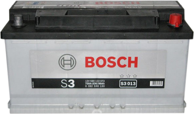 Автомобильный аккумулятор Bosch 6СТ-90 (S3013) 90 Ач (-/+) Euro 720 А (0 092 S30 130)