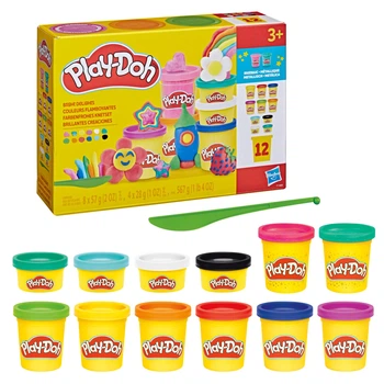 Ігровий набір Hasbro Play-Doh "12 баночок" (F1989)
