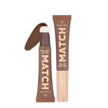 Контур для обличчя рідкий Bogenia BG655 Match Liquid Contour №001 Коричневий, 15 мл