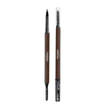 Олівець для брів механічний водостійкий Parisa ABR-311 Micro brow pencil №311 Глибокий Коричневий, 0,15 г