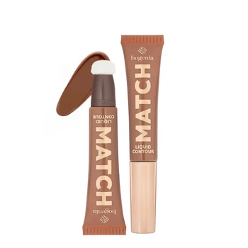 Контур для обличчя рідкий Bogenia BG655 Match Liquid Contour №002 Темно-бежевий, 15 мл