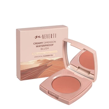 Рум'яна водостійкі компактні Neverti NP203 Creamy Dimension Waterproof Blush №003 Персиковий, 6 г