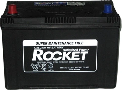 Автомобильный аккумулятор Rocket 6СТ-95 95 Ач (+/-) Asia 790 А (SMF 115D31R)