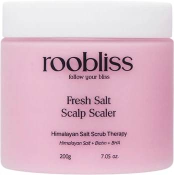 Peeling do skóry głowy Rootonix Roobliss Fresh Salt Scalp Scaler z różową solą himalajską 200 g (8809728210478)