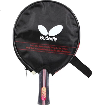 Ракетка для настільного тенісу BUTTERFLY TBC-302 тризіркова з чохлом, хват перо