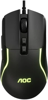 Миша AOC GM170B RGB USB Black (GM170B/LA)