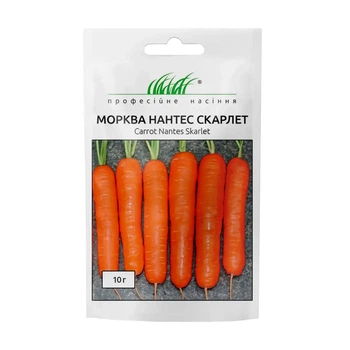 Морковь Нантес Скарлетт ранняя, 10 г