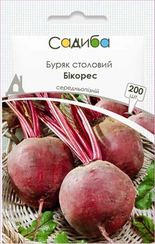 Буряк столовий Бікорес Bejo Zaden 200 шт Садиба