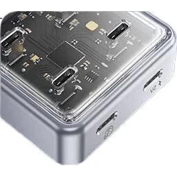 Док-станция ORICO Expansion Dock Type-C, высокоскоростной концентратор 10 Гбит/с, удлинительный кабель-конвертер для ноутбука, 1 метр.