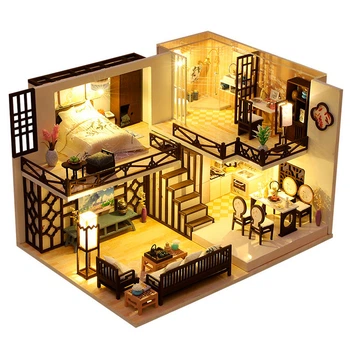 3D румбокс DIY House M033-B Cute fun збірний конструктор з підсвічуванням