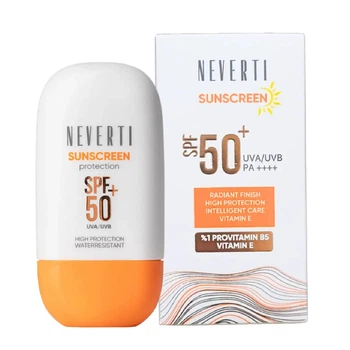 Сонцезахисний крем для обличчя Neverti NP313 Sunscreen SPF 50 №001, 50 мл