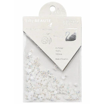 Декор для нігтів перлинки White