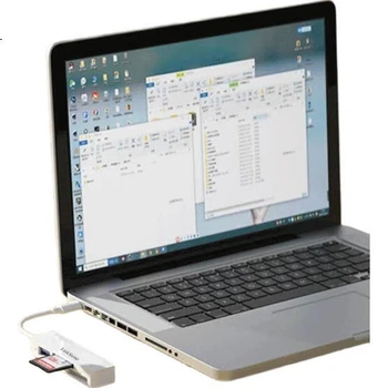 Картридер LinkStone Type-C OTG для карт MS/TF/SD и USB, для iPhone 15/16/17 и камер Sony