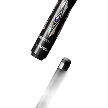 Кий LIVEX TS01 карбоновый разборный с чехлом, черный