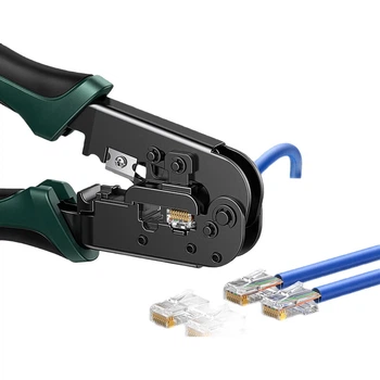 Кримпер UGREEN 10952 для обжима RJ45 и RJ11 с зачисткой