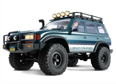 Машинка на радіокеруванні FMS 1:10 FCX10 OVR LC80 RS Brushless RTR + акумулятор 2S 5000+ mAh зелений