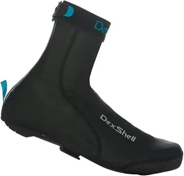 Бахилы DexShell Light Weight Overshoes велосипедные водонепроницаемые микрофлис со светоотражающими полосками S 36-38