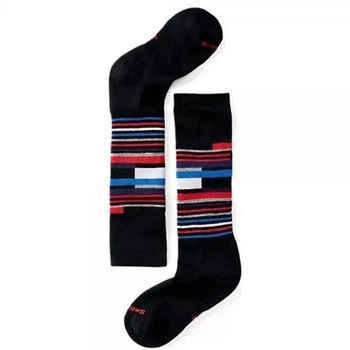 Носки детские Smartwool Wintersport Stripe Black/White, р.XS