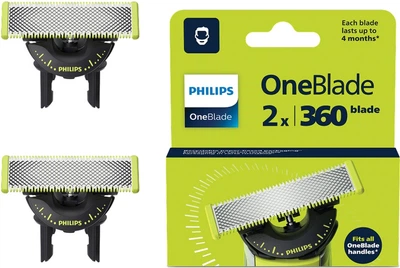 Сменное плавающее лезвие Philips OneBlade 360 QP420/50 2 шт (8710103997153)