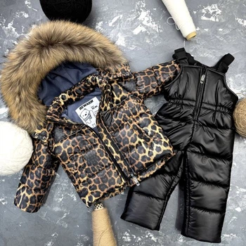 Комбинезон BEWARM Umka раздельный Leopard-Black 86-92 см (5060LB86)