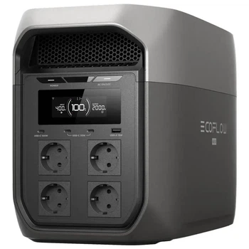 Зарядна станція EcoFlow DELTA 3 Max - 2048 Вт·год / 2400 Вт (LiFePO₄)