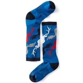 Носки детские Smartwool Wintersport Camo Bright Blue, р.XS